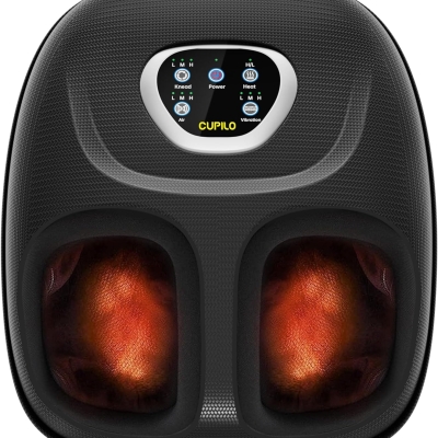 CuPilLo Foot Massager with Heat & Shiatsu – CPL-5522
