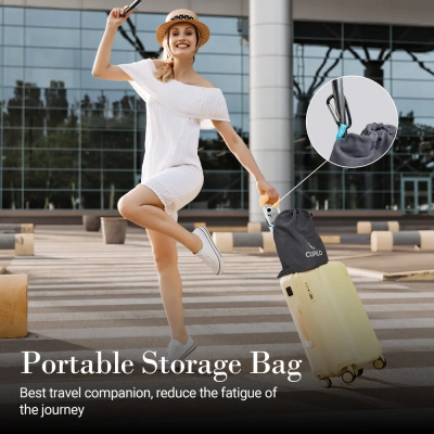 CuPiLo Neck Massager Pillow with Heat – Portable Shiatsu Neck Massage Pain Relief Deep Tissue – CPL-6689